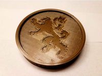 Tyrion Lannister Coaster by 3d_by_EB