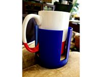 Couch Beverage Holder SLOTTED by QuantumTen