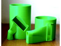 flue pipes, optimized for 3d-print by bettercallitart