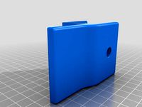 Headphone holder for Ikea table (with step file included) by kubastr