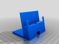 Phonestand with cable holder by n3kr0