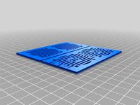 Twin Fan Lid Only for Arduino Mega + Ramps Case by dhench