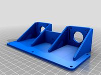 Anet A8 Twin Bowden Motor Mount by dhench