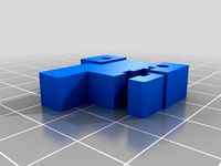 Anet A8 Optical Endstop Mounts and Targets by dhench