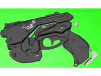 D.va pistol Overwatch V1.1  by Hoxdolum