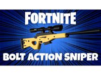 Fortnite Bolt Action Sniper (Full Sized) (READ DESCRIPTION)  by Ryan_Taki