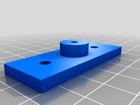 PI Camera Mount Foot by darxkies