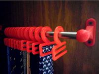 Necktie hanger (revised) by TheMagusMX