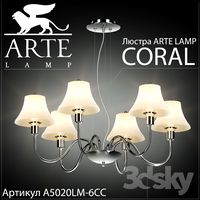 Chandelier Arte lamp Coral A5020LM-6CC