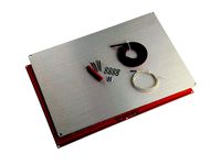 3D Printer Aluminum Build Plate for 300x200mm PCB Heater, 320x220mm Build Size by gulfcoast_robotics