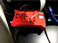RaspberryPi 3 case 2020 mount by djmarko
