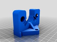 Lulzbot MOARstruder Mini Mount by mrevans
