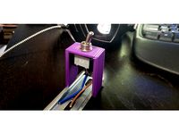 DIN Rail Mount for 1/2" Toggle Switch by Doublehelix88