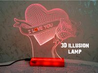 3D Lamp - illusion  by TheTNR