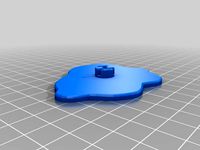 Star Wars X-Wing - Asteroid Bases (for 3mm rod) by jgrg1