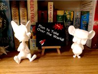 Pinky and Brain Plan to take over the world by Shmilcat