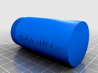 Compact 120 Film Container with Labels by nsandin88