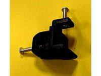 Meter stick to 1/2 inch (12.4 mm) support rod parallel clamp by physicsteach