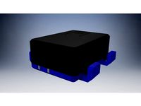 EDTracker v3 Case Advanced (with light pipes) by ploebb