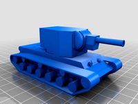 KV2 Soviet Tank by ibrahimchehimi