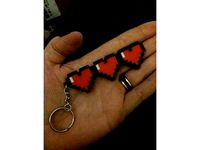 Zelda Health Gauge Keychain by retroviral