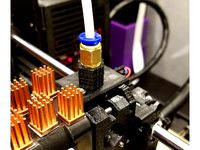 Prusa MK3 Bowden Screw-on Coupling for Extruder by zcubed