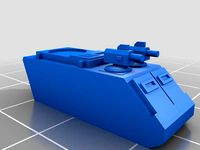 6mm Cosmo Knight, Jager Anti-Aircraft tank (Remix) by Miffles_Makes