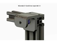 Micromake C1 upper idler (for Core XZ modification) by Gipsz
