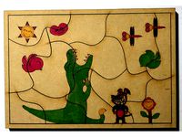 Funny puzzle - Crying little Trex by YangjikLee