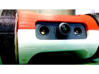Wide angle / fish eye front panel for ZeroBot Pro by rmoro