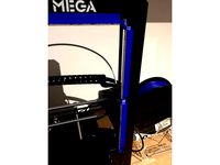 Led light strip for Anycubic i3 Mega with Z-shield spacer incl. new clip by chrisvk