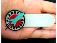 Planet Express Name Tag (Futurama) by retroviral