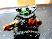 Grot tank - turret upgrade - opening hatches by AgentSmith99