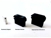 Geeetech Improved Y belt holder by gericho