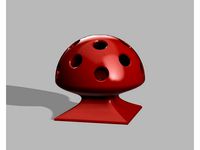 Mushroom Battery Holder AAA by jbanion