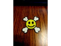 smiley crossbones by I-see-3D