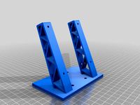 RepRap Discount Full LCD free standing bracket by buzzwang