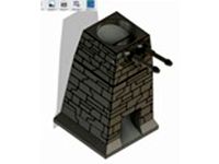 Deathstar Turret Dice Tower by Straith