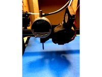 CR-10 Dial Indicator Holder (for 3/8" shank, not 8mm) by danmartin6031