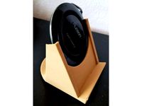 PLESON and Yootech Stand for flat wireless cell charger by thjelmfelt