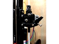 VORON Flex Bowden Extruder (main body w/ PTFE sleeve) by loganhnry