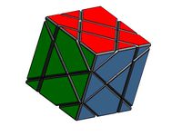 Slice Rubik's Cube Add-On Shells by atlantapuzzler
