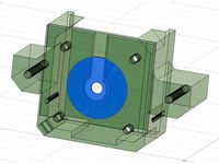 27mm Piezo mount for Re-X Carriage by rkrammes