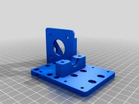 Anet A8 - Direct - E3D V6 - BLTouch - Carriage (remix) by Agaia