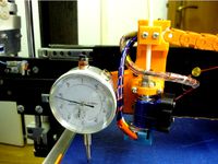 Attach 5 parts , extruder, guage, bowden, cable chain , BLTouch with one part by robberet