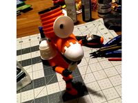 M Waverly articulated action figure by Packratt2k