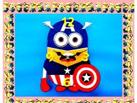 Reloj Minions 3D by tresdlito