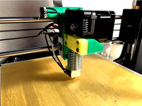 Duplicator I3 Plus E3D (near)Zero Offset Direct Drive Adapter by c0deater