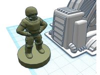 Star Wars Legion - Scale Model Dummy  by sablebadger
