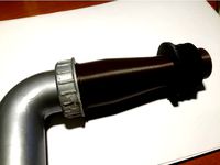 Conical exhaust pipe 44-31-h135 - 1 1/2 thread by _Stefano17_